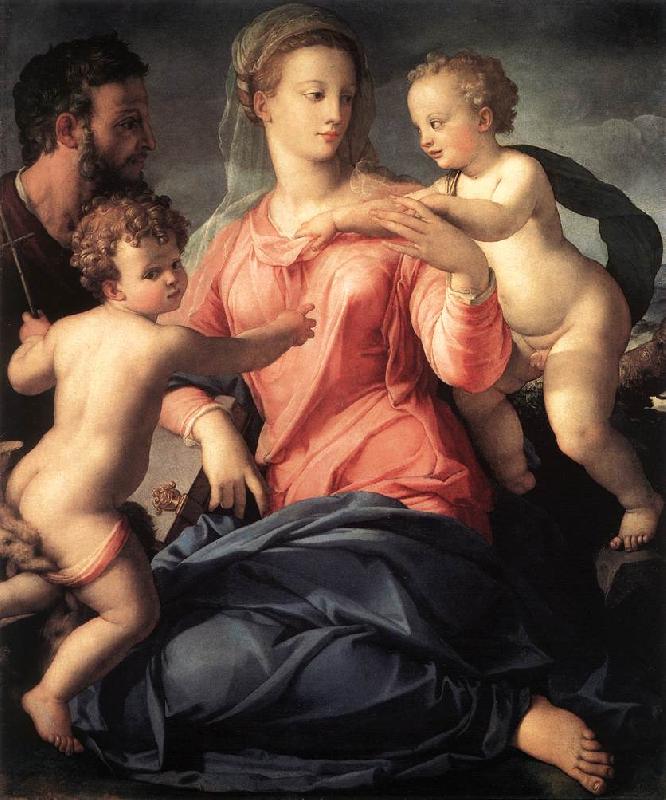 BRONZINO, Agnolo Holy Family gfhfi oil painting image